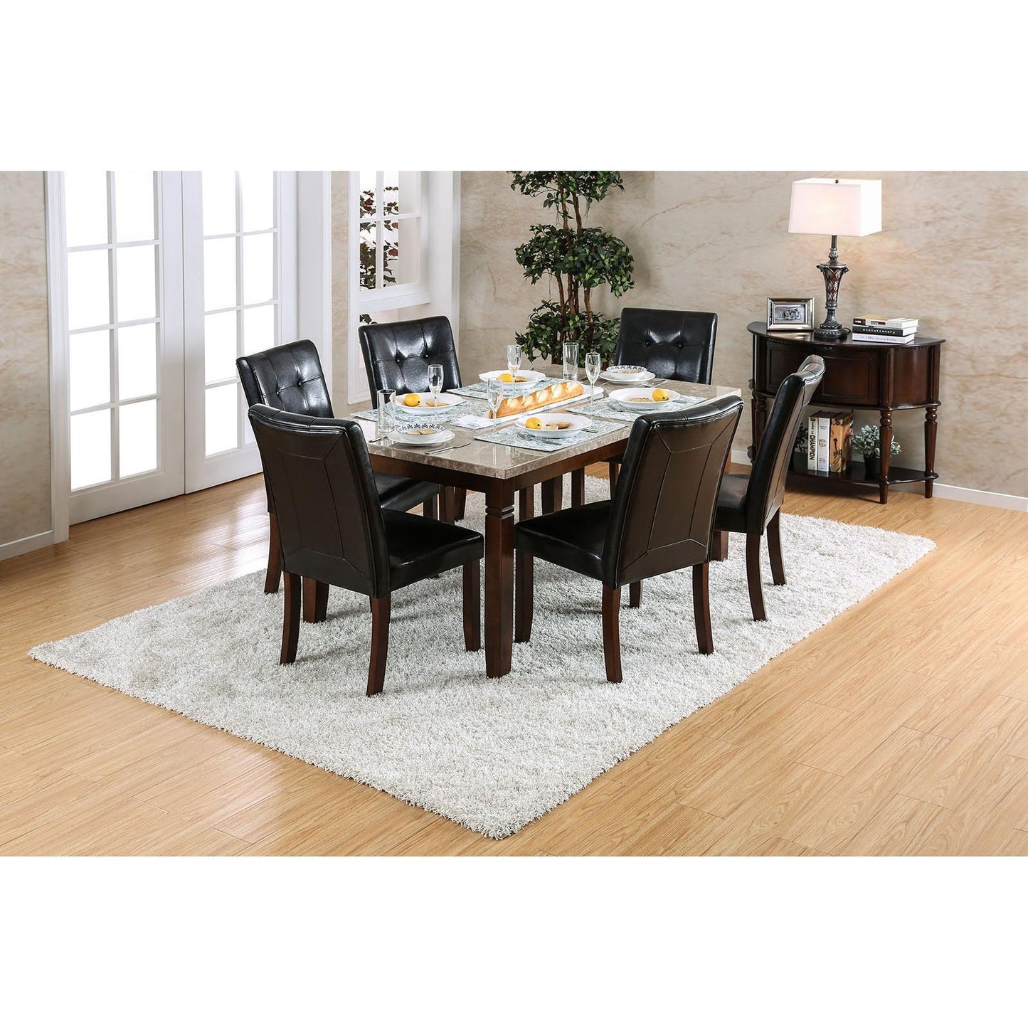 Furniture of America Marstone Dining Chair CM3368SC-2PK IMAGE 4