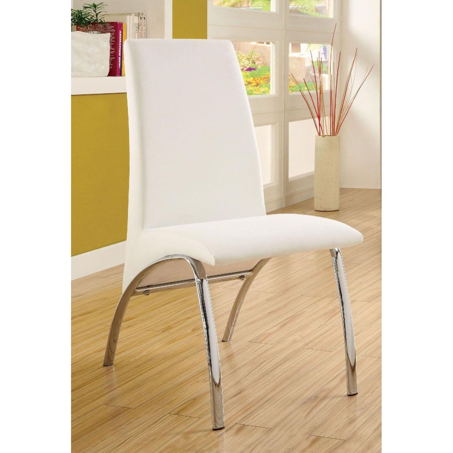 Furniture of America Wailoa CM8370WH-SC-2PK Side Chair IMAGE 3