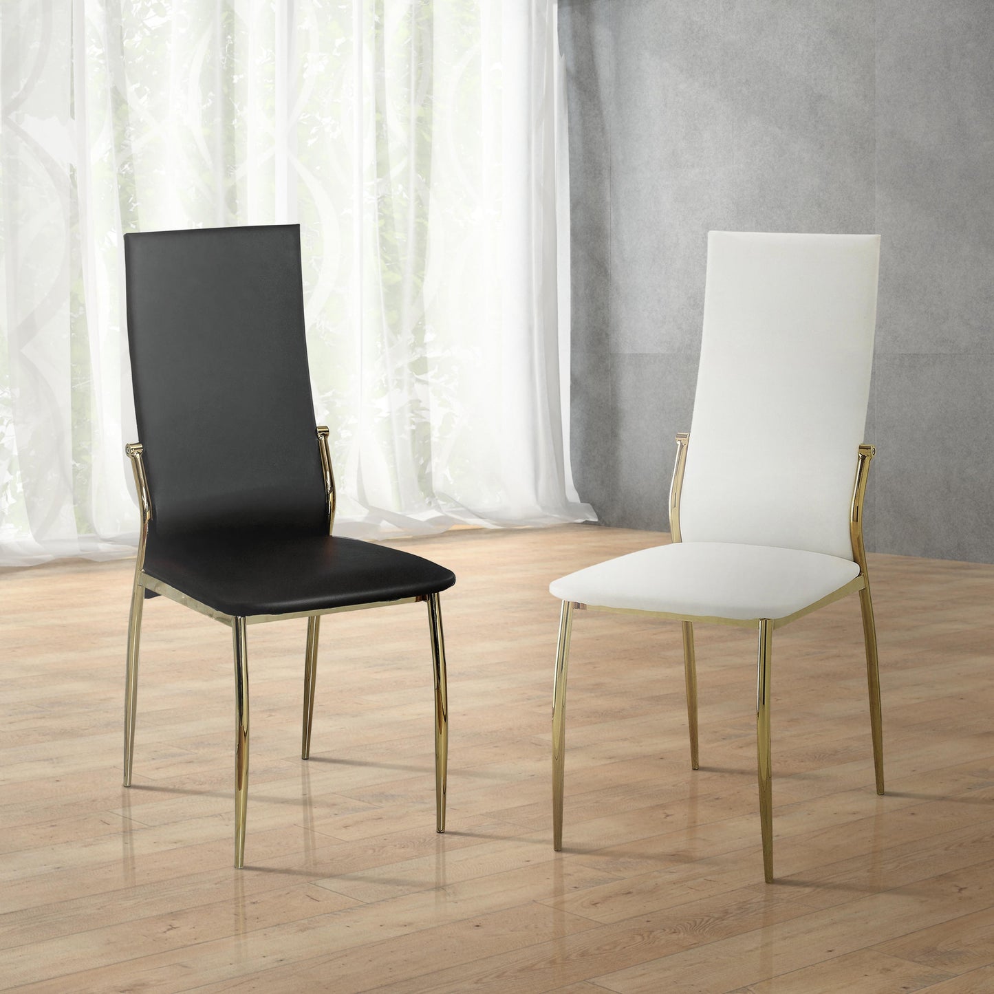 Furniture of America Batesland I Dining Chair CM8311BK-SC-2PK IMAGE 3