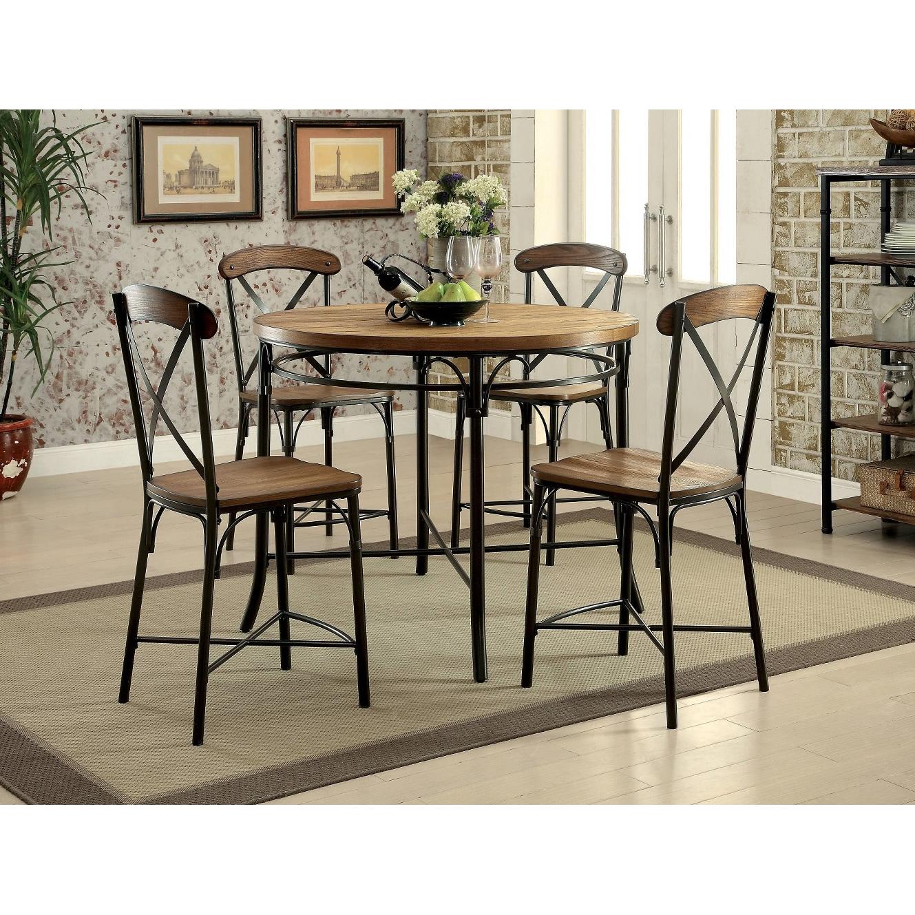 Furniture of America Crosby II Counter Height Stool CM3827PC-2PK IMAGE 4