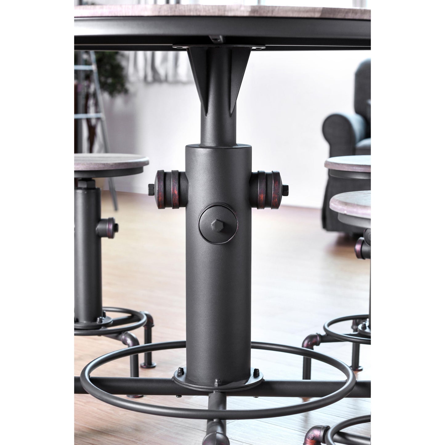 Furniture of America Foskey CM3367PT Counter Height Table IMAGE 5