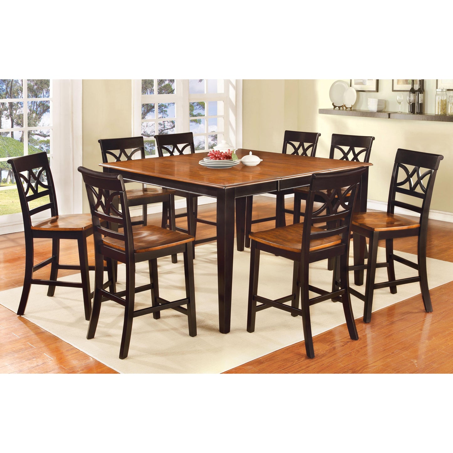 Furniture of America Torrington II Counter Height Dining Chair CM3552BC-PC-2PK IMAGE 3