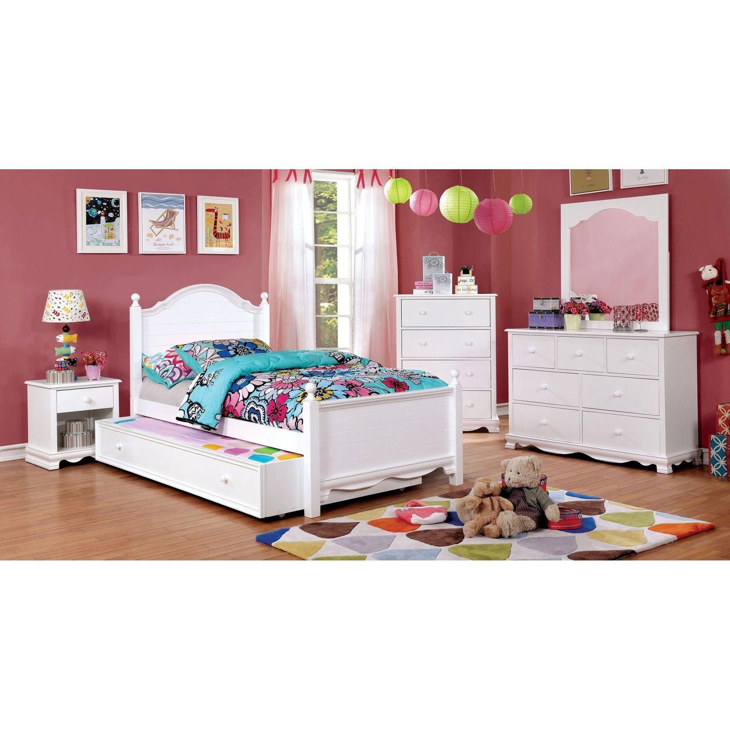 Furniture of America Kids Dresser Mirrors Mirror CM7159WH-M IMAGE 4
