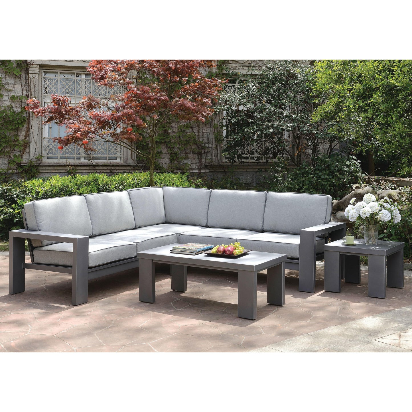 Furniture of America Outdoor Seating Sectionals CM-OS1884-SECT IMAGE 1