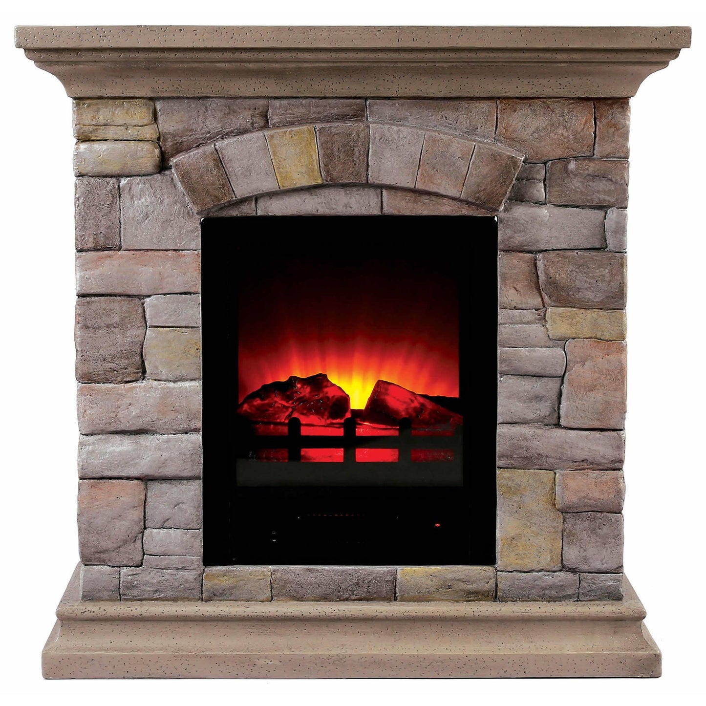 Furniture of America Juna Portable Electric Fireplace L9H134S IMAGE 1