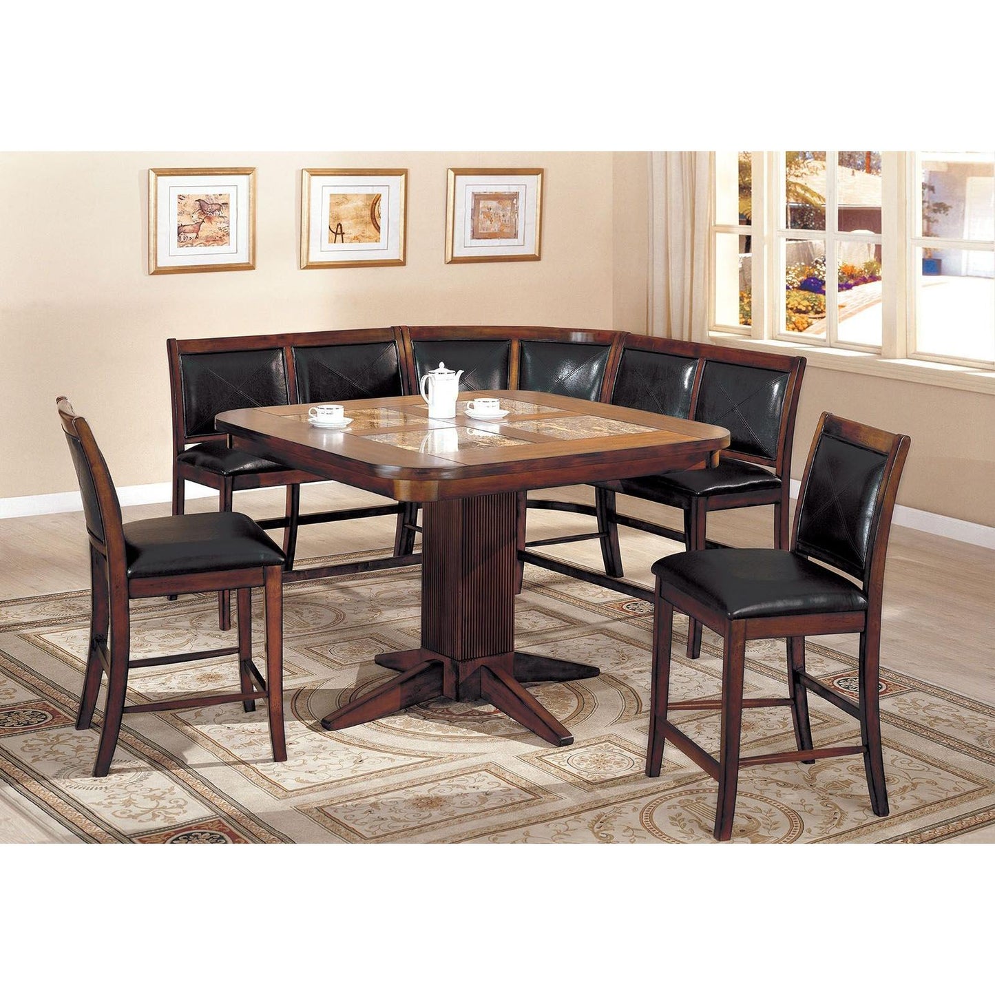 Furniture of America Living Stone II Counter Height Stool CM3590PC-2PK IMAGE 3