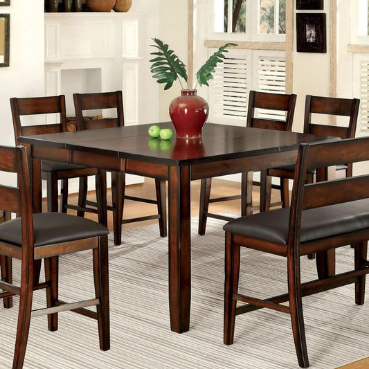 Furniture of America Dickinson CM3187PT Counter Height Table IMAGE 1