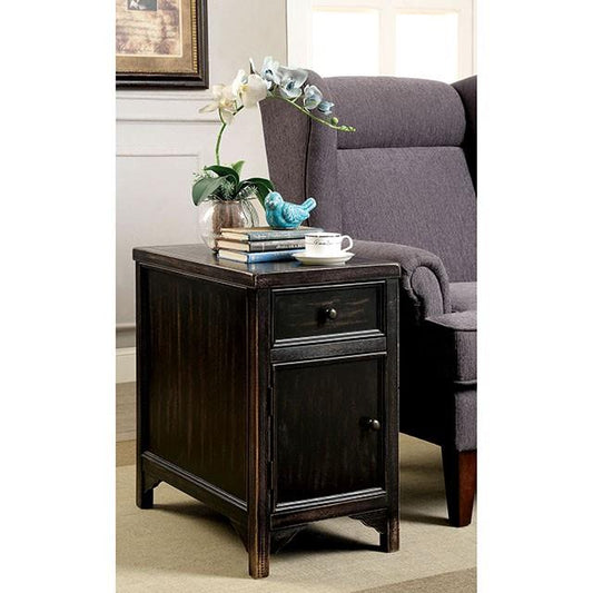 Furniture of America Meadow End Table CM4327T IMAGE 1