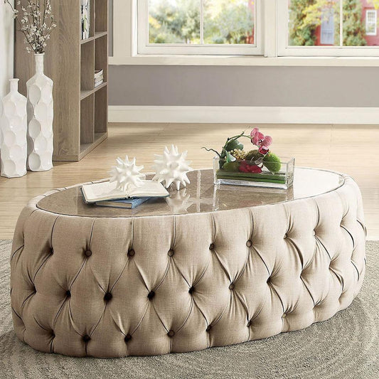Furniture of America Deja Coffee Table CM4185CR IMAGE 1