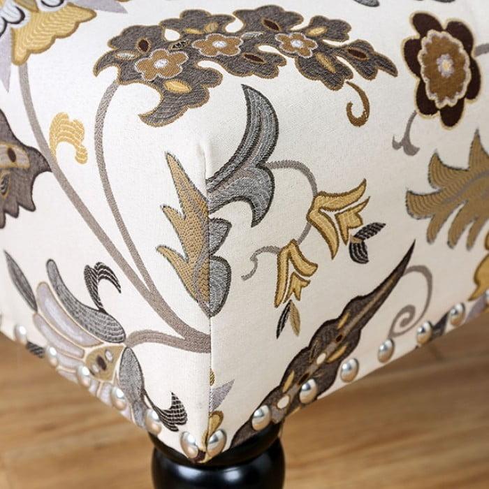 Furniture of America Elche Stationary Fabric Accent Chair CM-AC6182B IMAGE 3