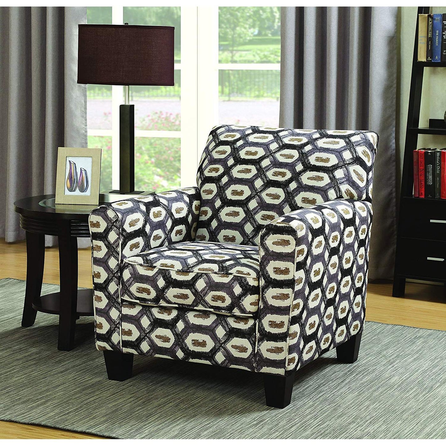 Furniture of America Liesl Stationary Fabric Accent Chair CM6138B IMAGE 6