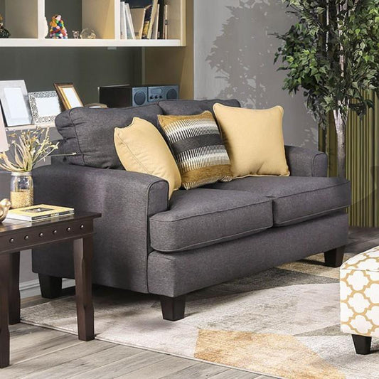 Furniture of America Orson Stationary Fabric Loveseat SM8600-LV IMAGE 1