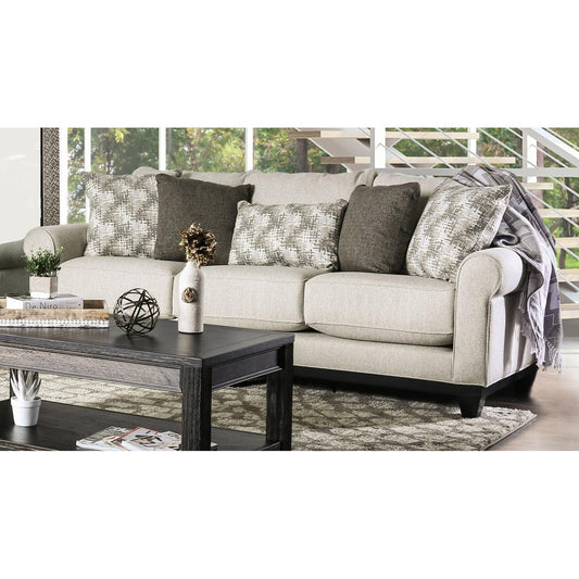 Furniture of America Asma Stationary Fabric Sofa SM1225-SF IMAGE 1