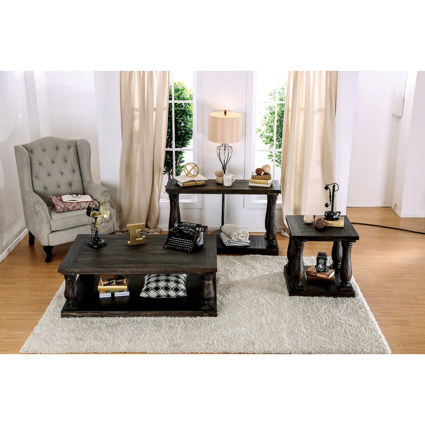 Furniture of America Keira Coffee Table CM4455C-TABLE IMAGE 3