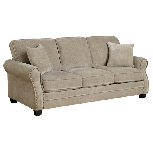 Furniture of America Lynne Stationary Fabric Sofa CM6818-SF IMAGE 1