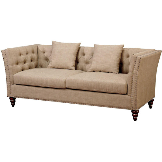 Furniture of America Imani Stationary Fabric Sofa CM6860-SF IMAGE 1