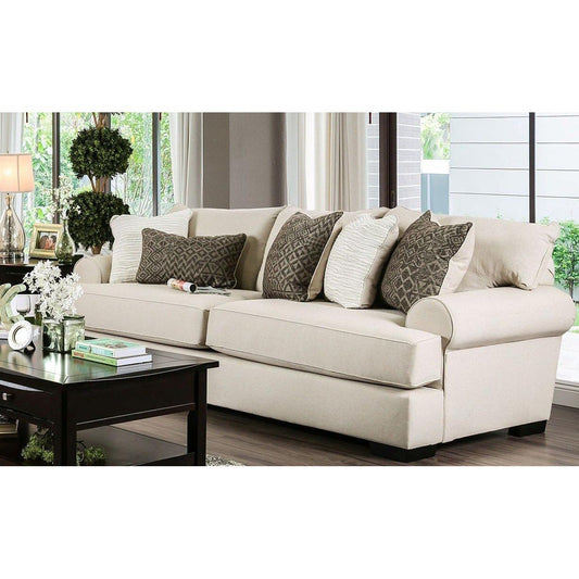 Furniture of America Gilda Stationary Fabric Sofa SM1272-SF IMAGE 1