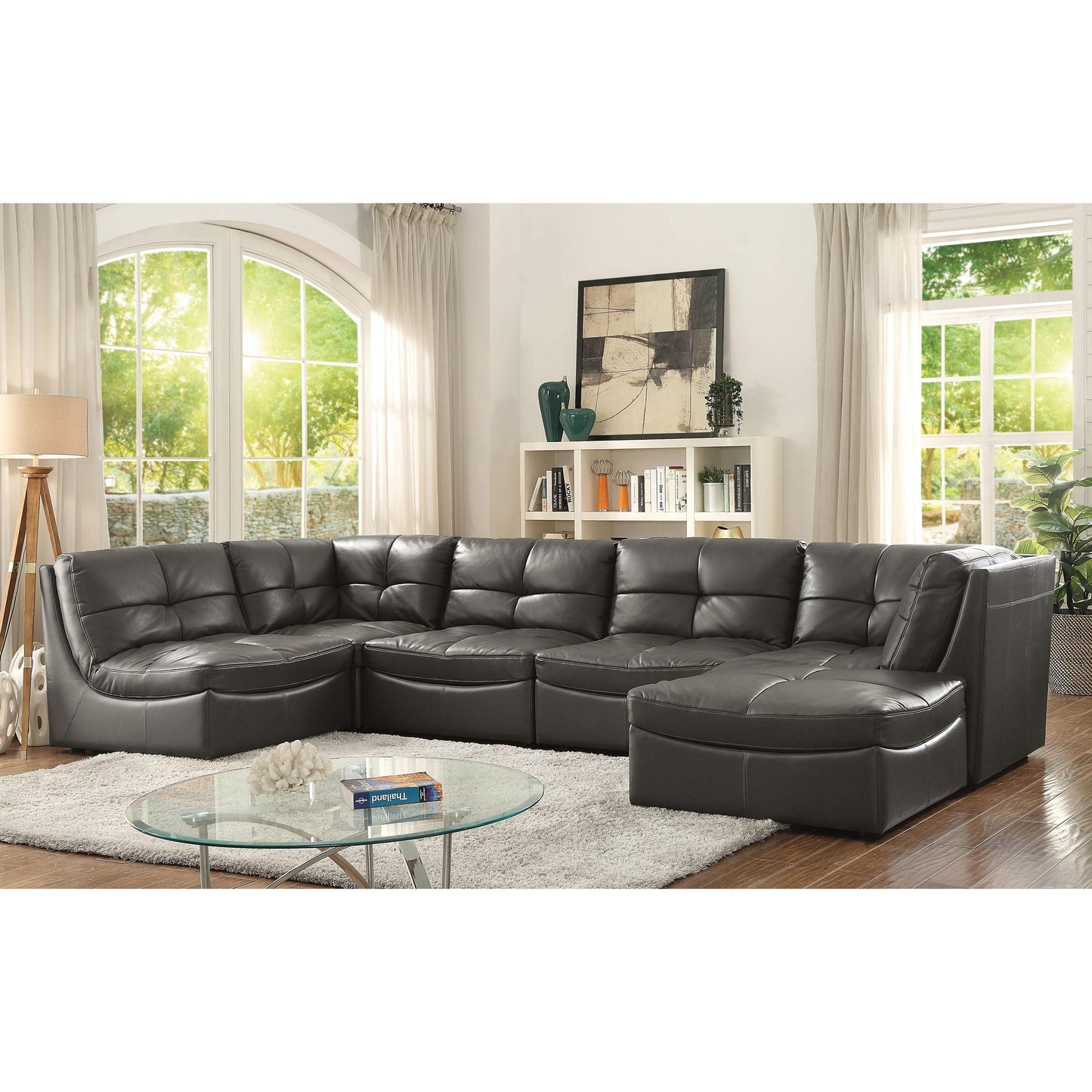 Furniture of America Libbie CM6456-SET 6 pc Modular Seating Set IMAGE 1