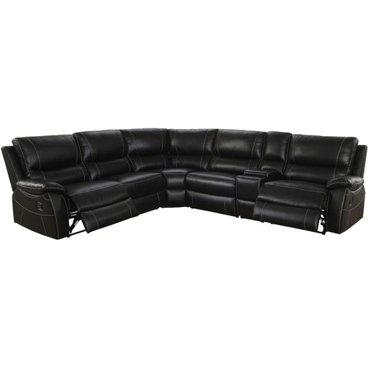 Furniture of America Nena Reclining Leather Match 6 pc Sectional CM6439-SECT IMAGE 1