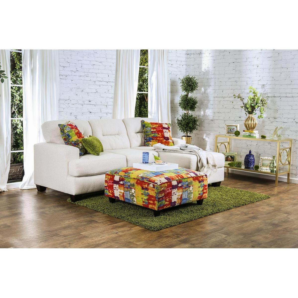 Furniture of America Pollock Fabric 2 pc Sectional SM8230 IMAGE 6