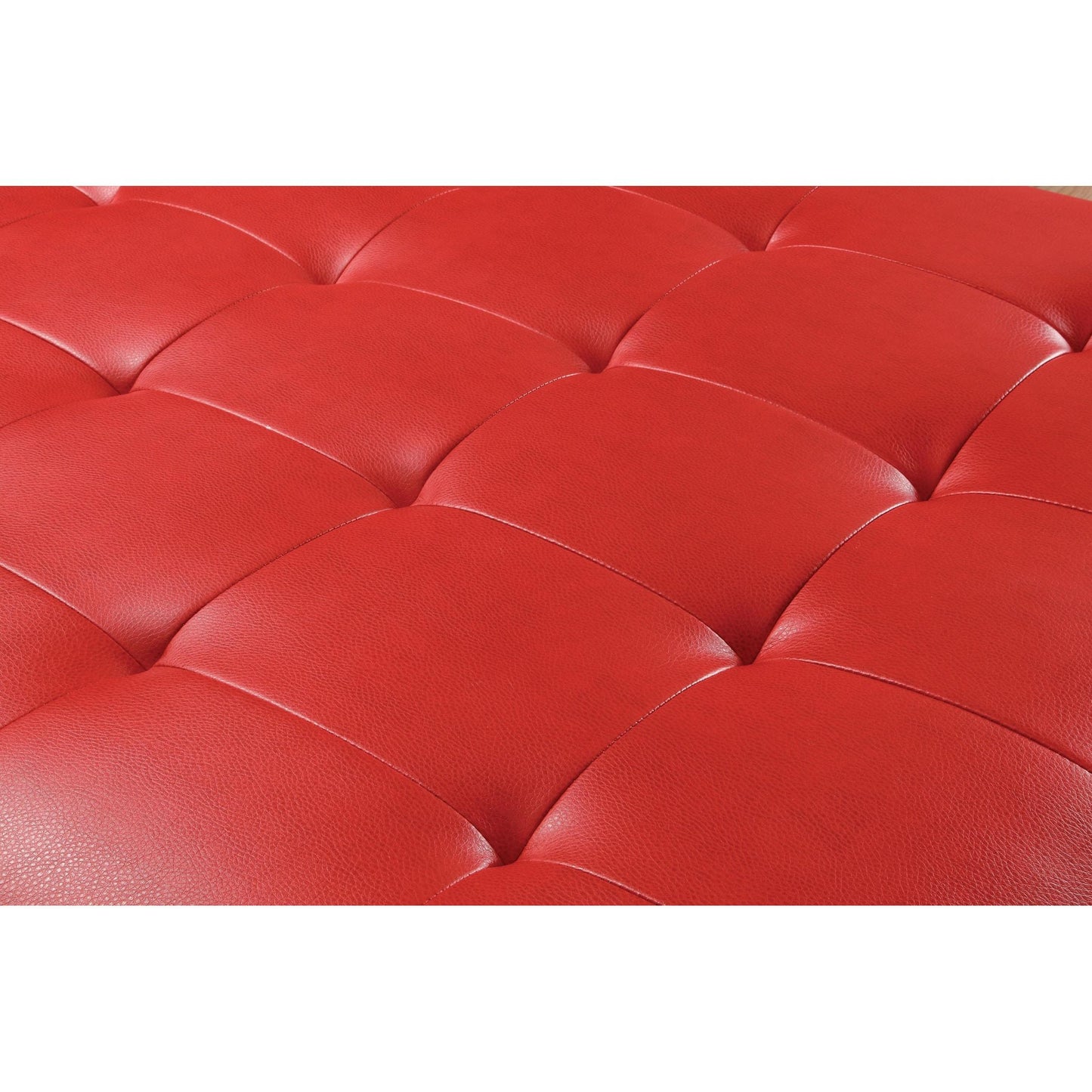 Furniture of America Floria Leather 2 pc Sectional CM6122RD-PK IMAGE 3