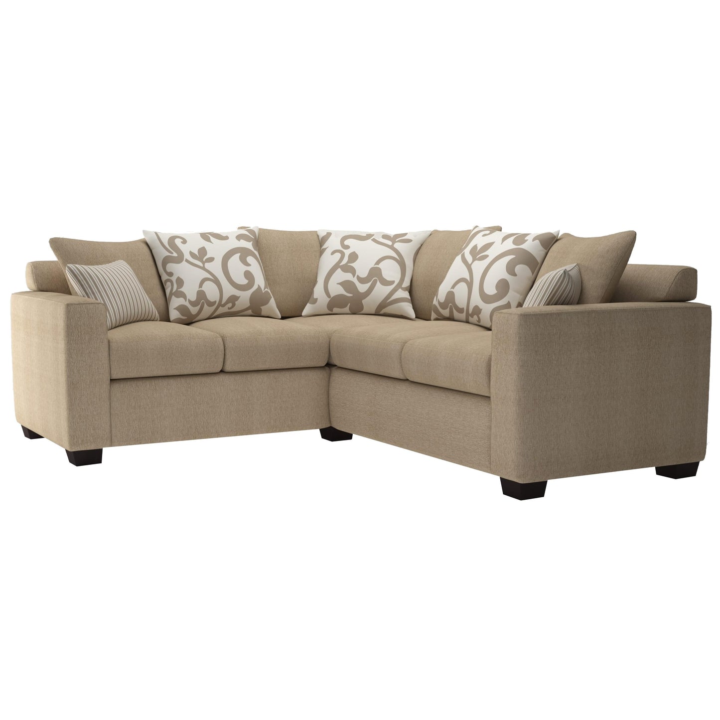 Furniture of America Colebrook Fabric 2 pc Sectional SM3016-PK IMAGE 2