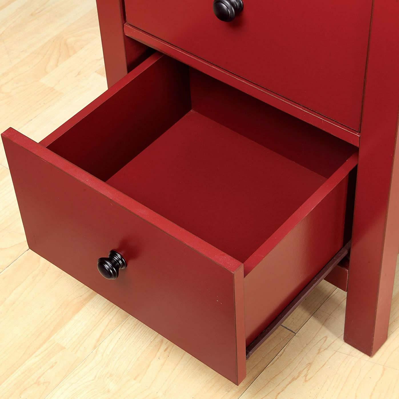 Furniture of America Accent Cabinets Chests CM-AC119RD IMAGE 4