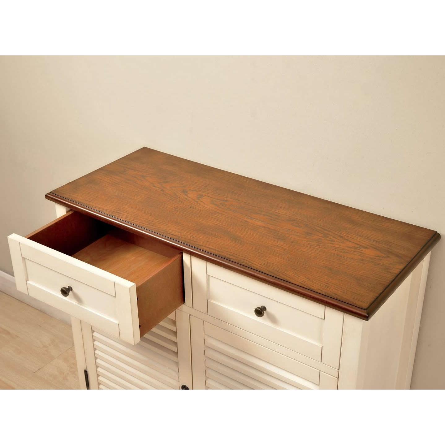 Furniture of America Accent Cabinets Cabinets CM-AC131WH IMAGE 4