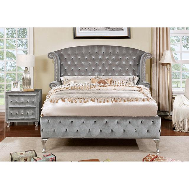 Furniture of America Alzir 2-Drawer Nightstand CM7150N IMAGE 2