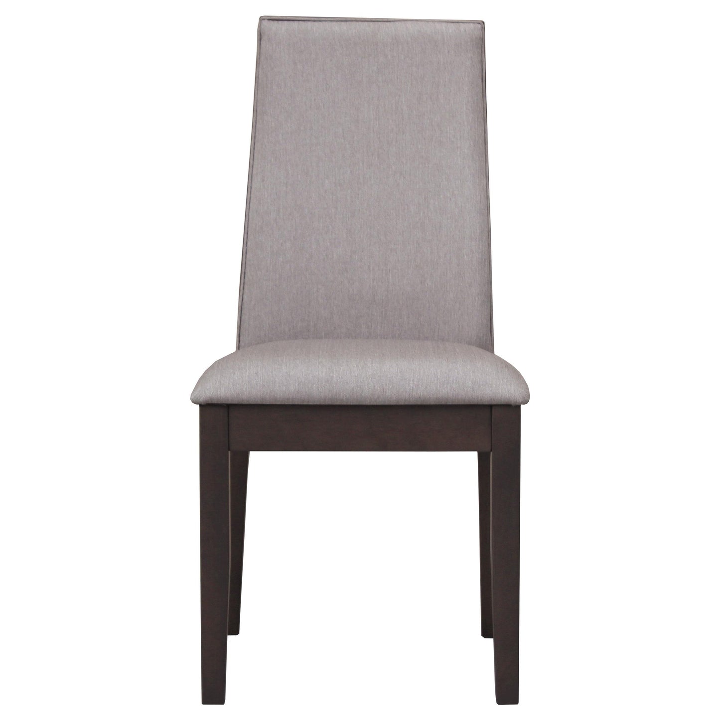 Coaster Furniture Spring Creek 106583 Upholstered Dining Chair - Taupe (Set of 2) IMAGE 2