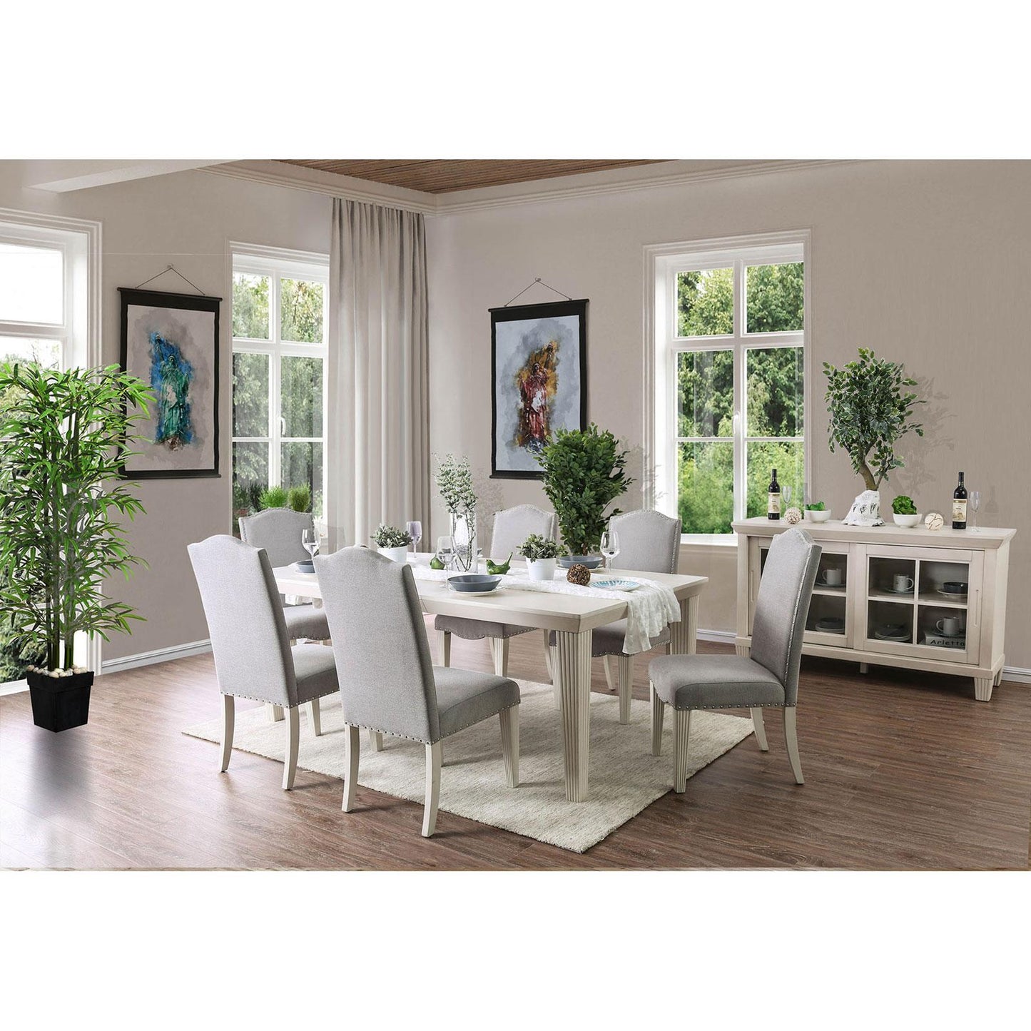 Furniture of America Daniella CM3630SC-2PK Side Chair IMAGE 4