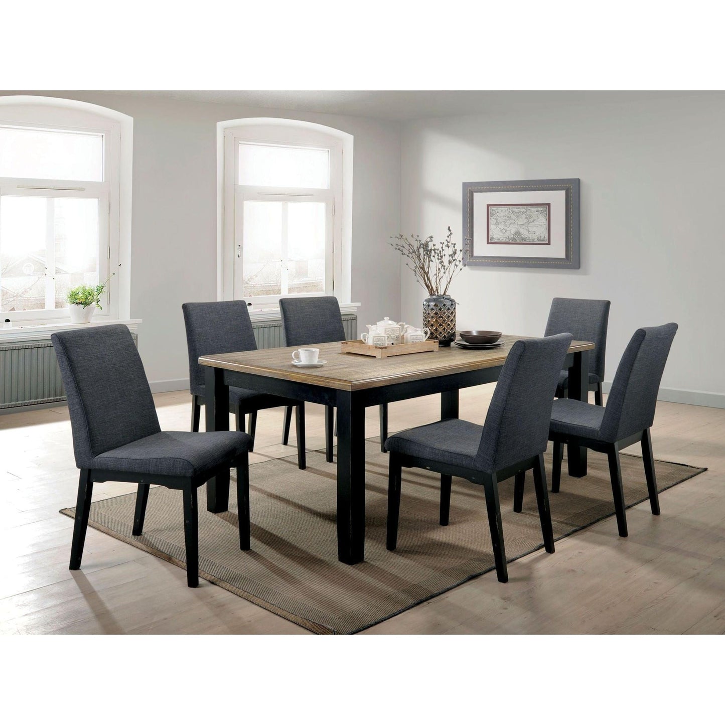 Furniture of America Mariam Dining Table CM3375T IMAGE 4