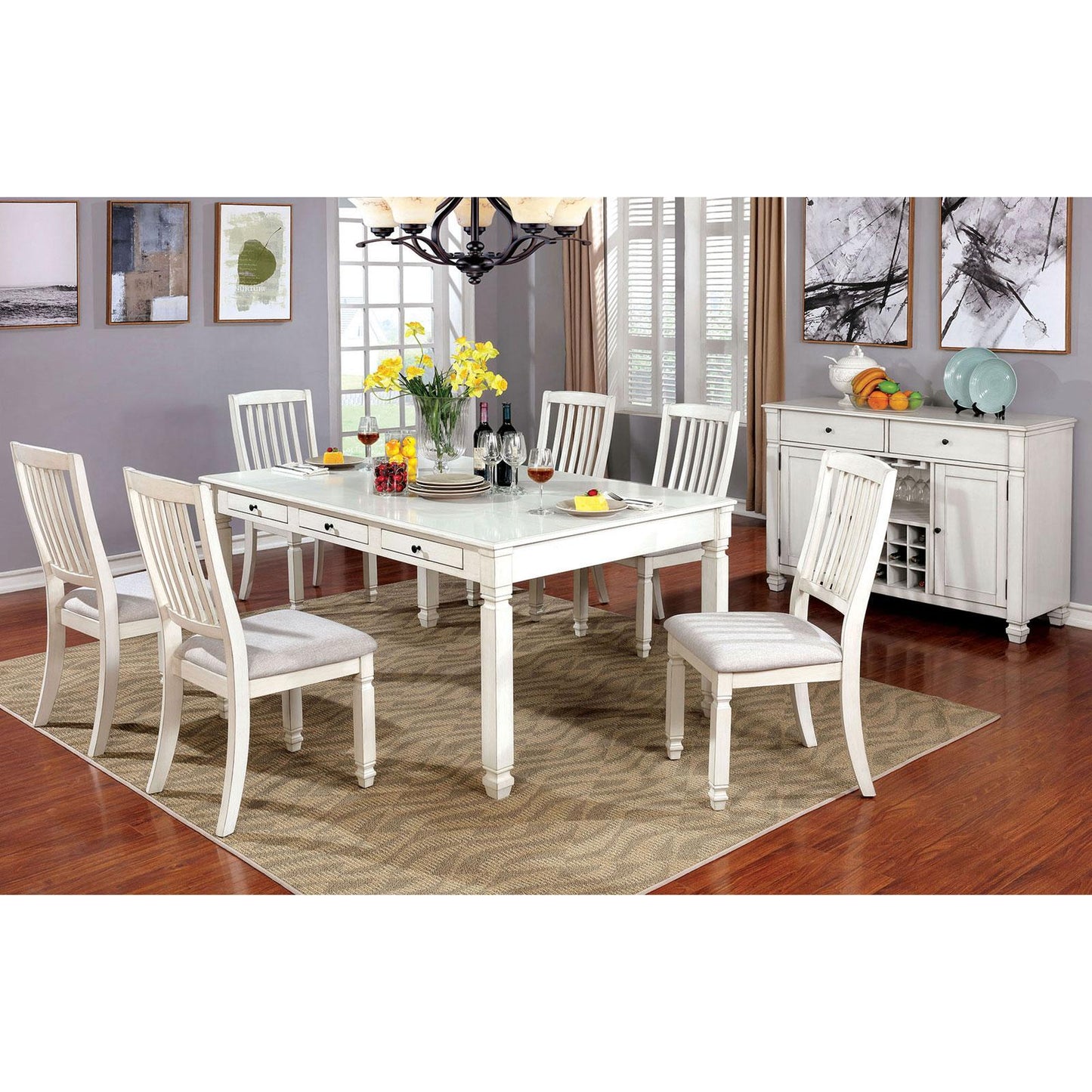 Furniture of America Kaliyah Dining Table CM3194T IMAGE 7