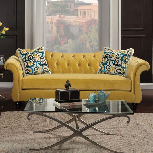 Furniture of America Antoinette Stationary Fabric Sofa SM2223-SF IMAGE 1