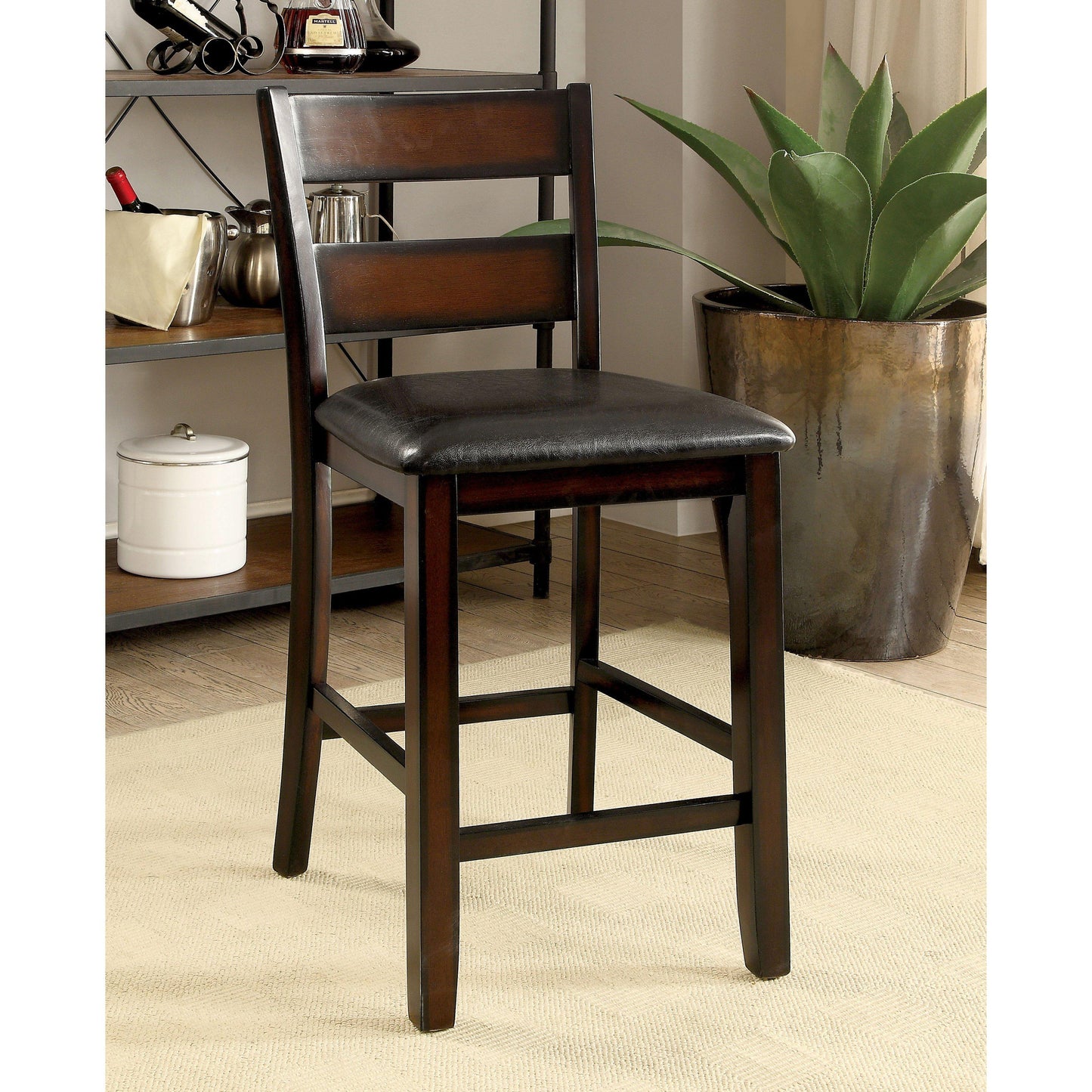 Furniture of America Norah 7 pc Counter Height Dinette CM3351PT-5PK IMAGE 2