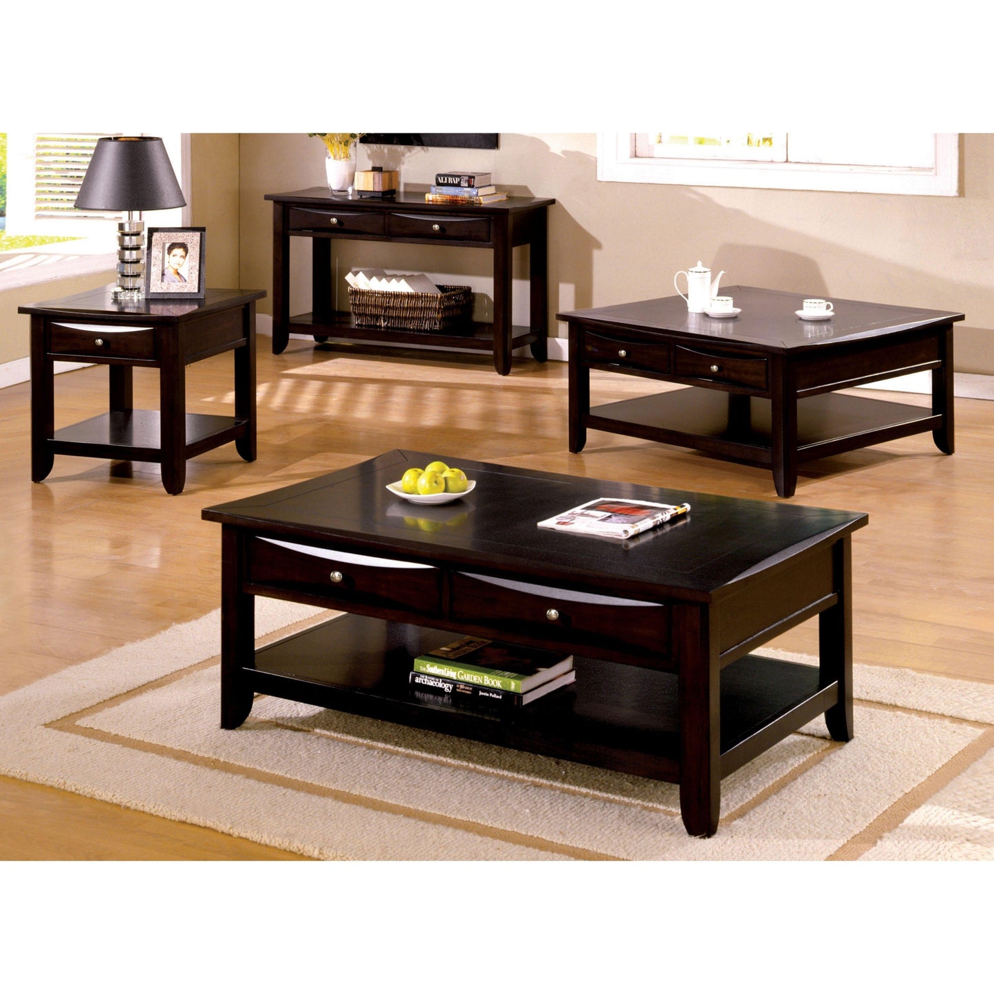 Furniture of America Baldwin Sofa Table CM4265DK-S IMAGE 4