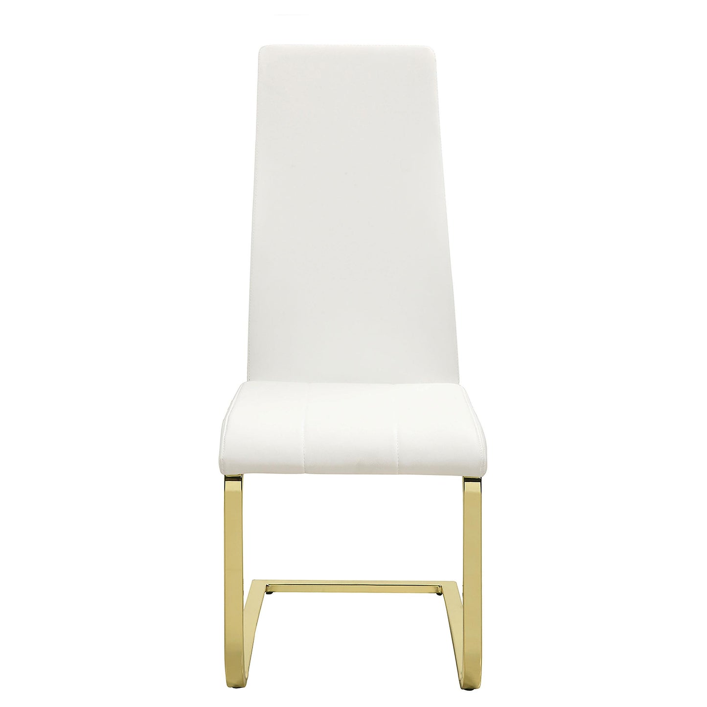 Coaster Furniture Montclair 190512 Upholstered Dining Side Chair - White (Set of 4) IMAGE 2