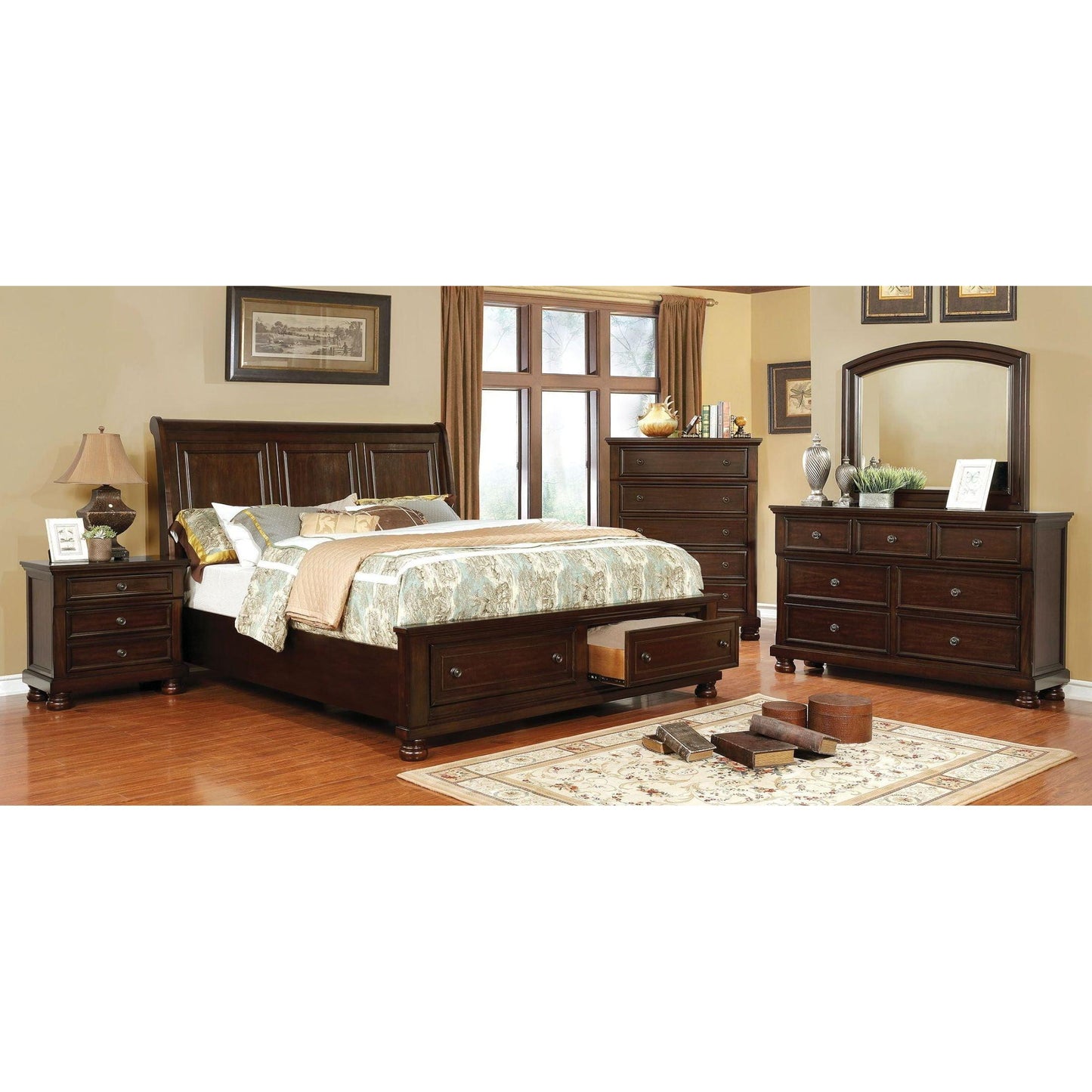 Furniture of America Castor 5-Drawer Chest CM7590CH-C IMAGE 4