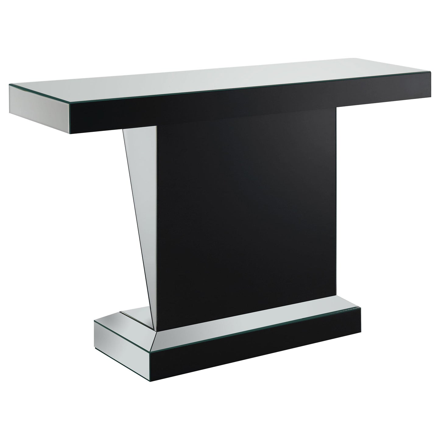 Coaster Furniture Amore 722509 Mirrored Acrylic Entryway Sofa Console Table - Silver IMAGE 5