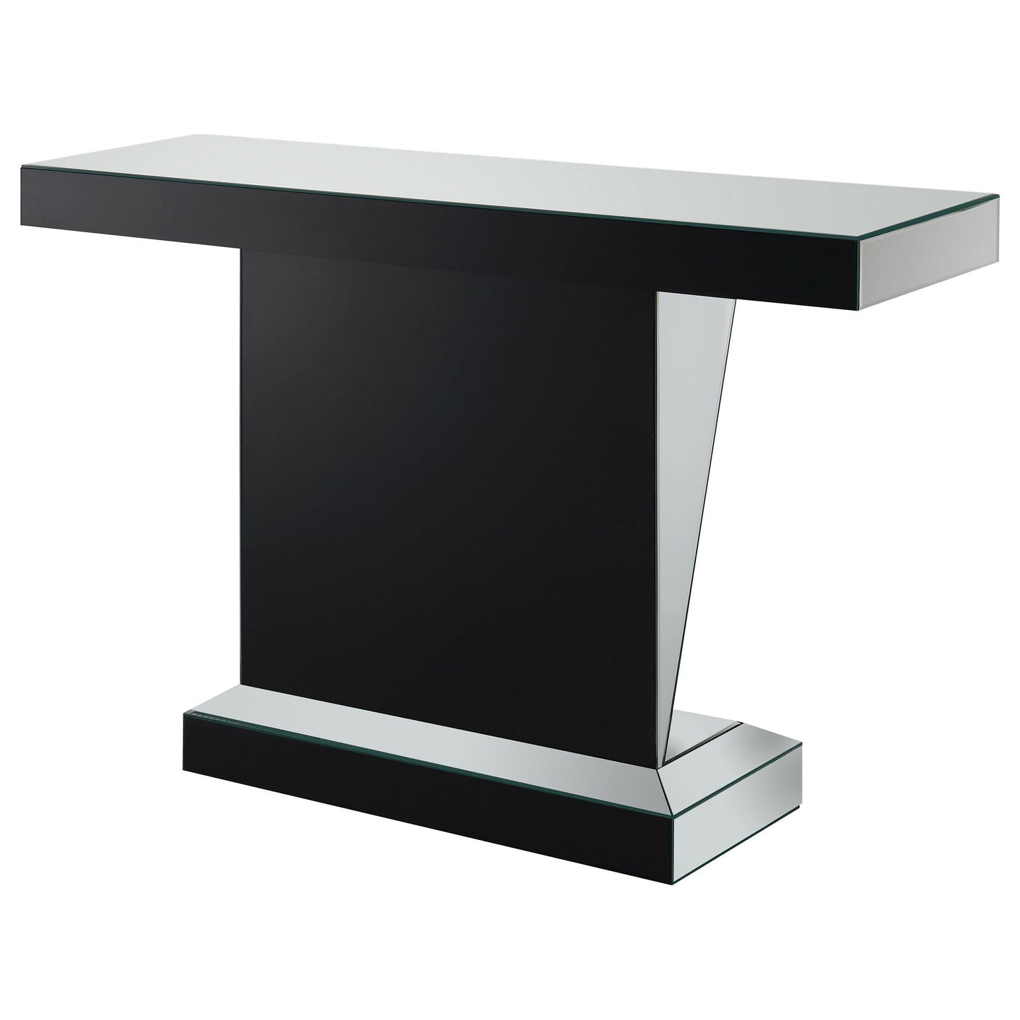 Coaster Furniture Amore 722509 Mirrored Acrylic Entryway Sofa Console Table - Silver IMAGE 6