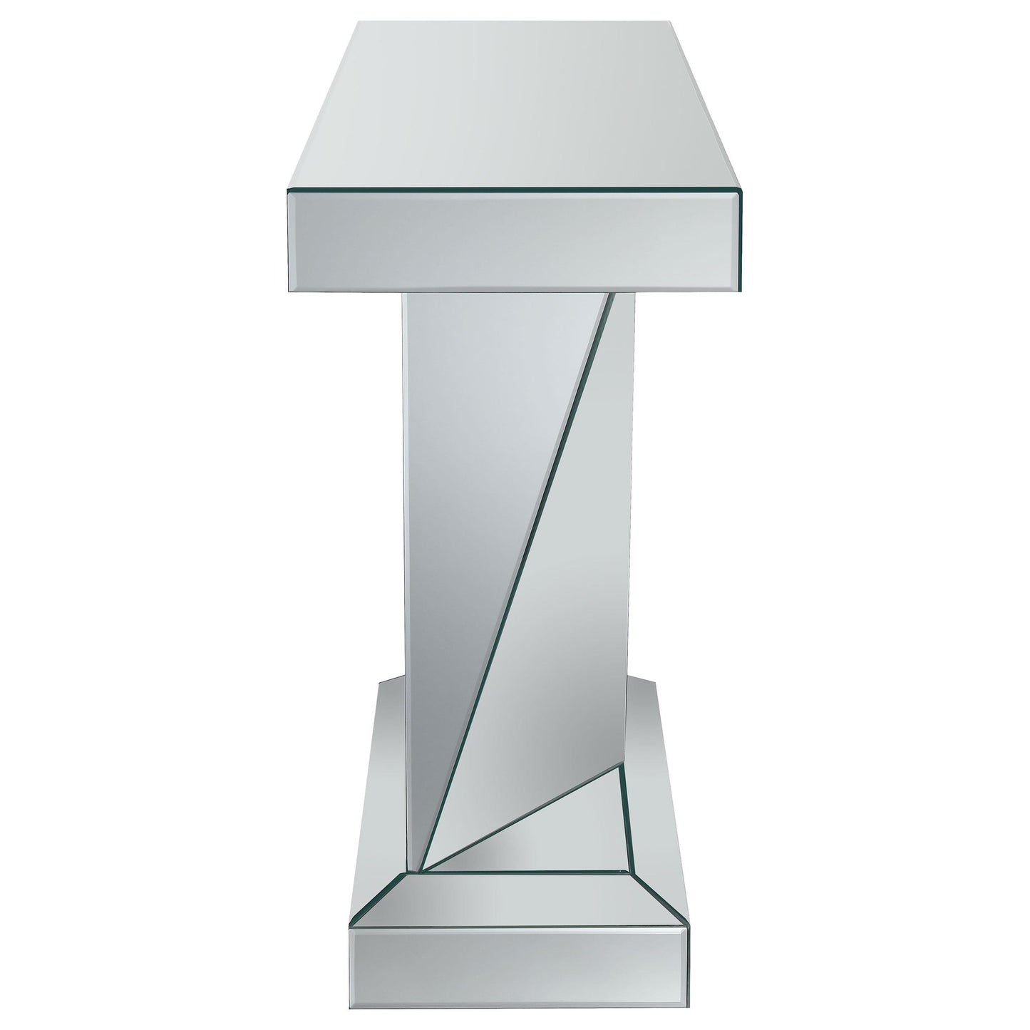 Coaster Furniture Amore 722509 Mirrored Acrylic Entryway Sofa Console Table - Silver IMAGE 7