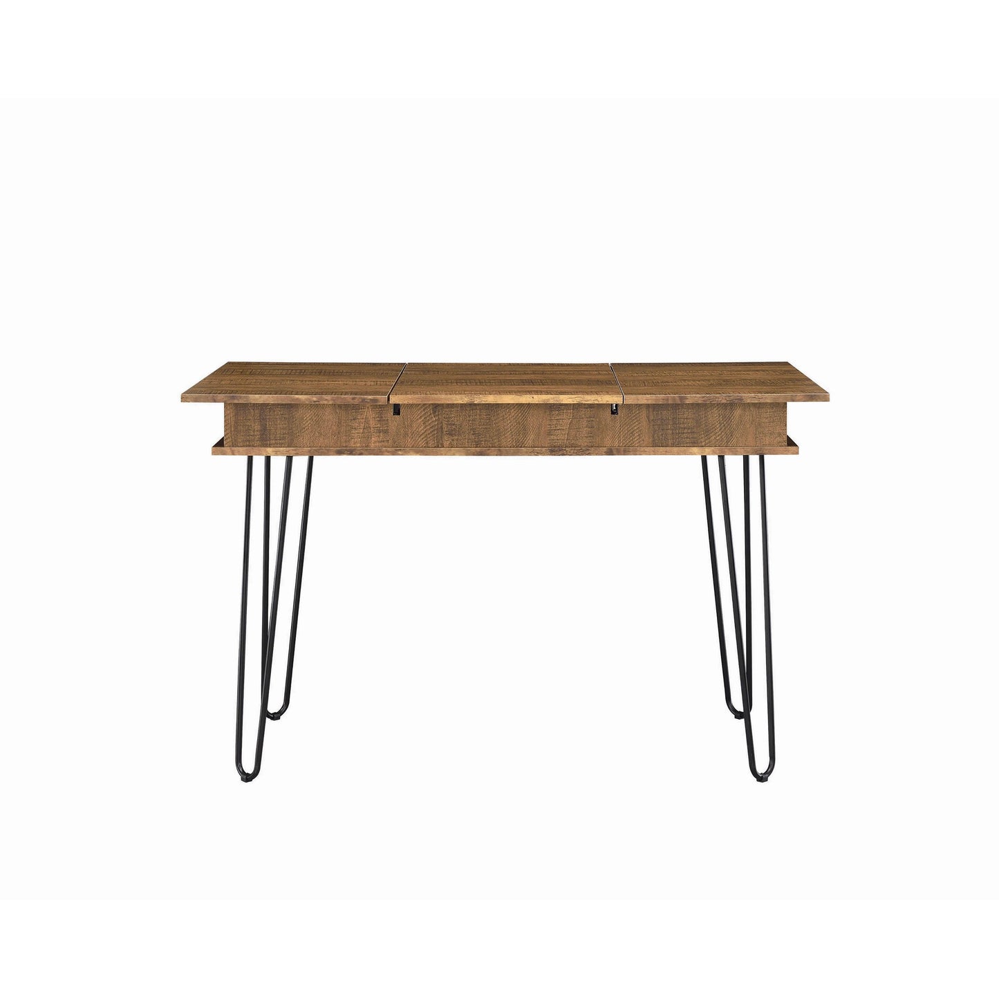 Coaster Furniture Sheeran 802011 47-inch Writing Desk with Storage - Rustic Amber IMAGE 3