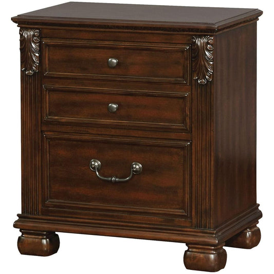 Furniture of America Cervantes 2-Drawer Nightstand CM7730N IMAGE 1