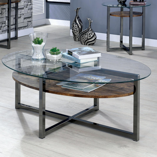 Furniture of America McMurray Coffee Table CM4845C IMAGE 1
