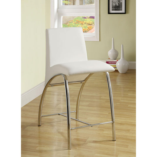 Furniture of America Wailoa Counter Height Dining Chair CM8370WH-PC-2PK IMAGE 1