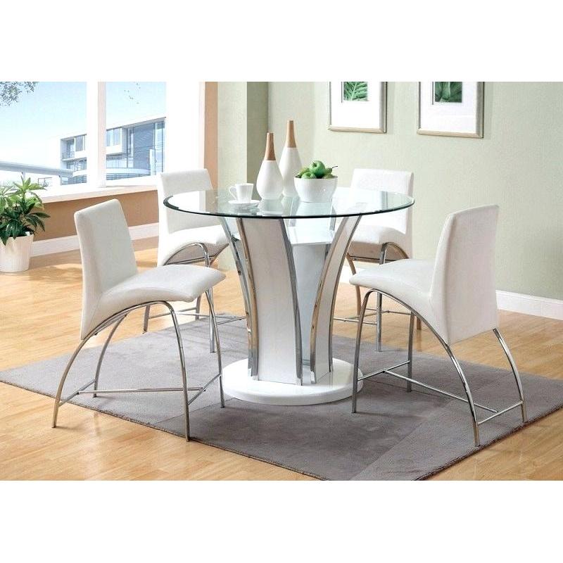Furniture of America Wailoa Counter Height Dining Chair CM8370WH-PC-2PK IMAGE 2