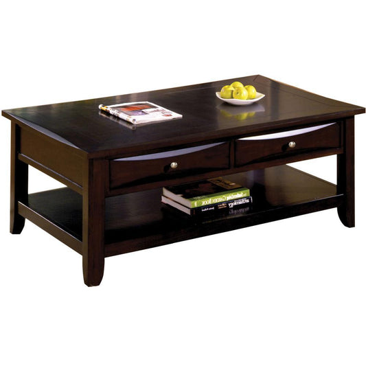 Furniture of America Baldwin Coffee Table CM4265DK-C-L IMAGE 1