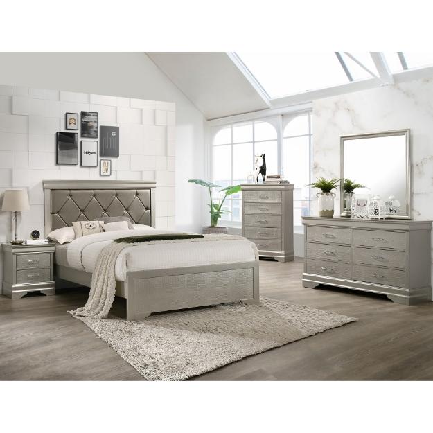 Crown Mark Amalia B6910-F Full Bed IMAGE 2