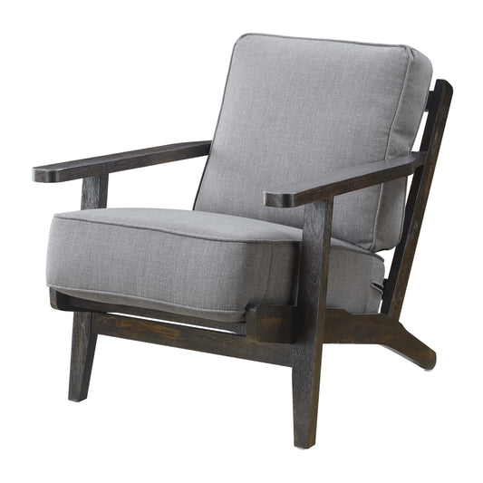 Elements International Metro UMR540100EW Accent Chair - Midtown Taupe IMAGE 1