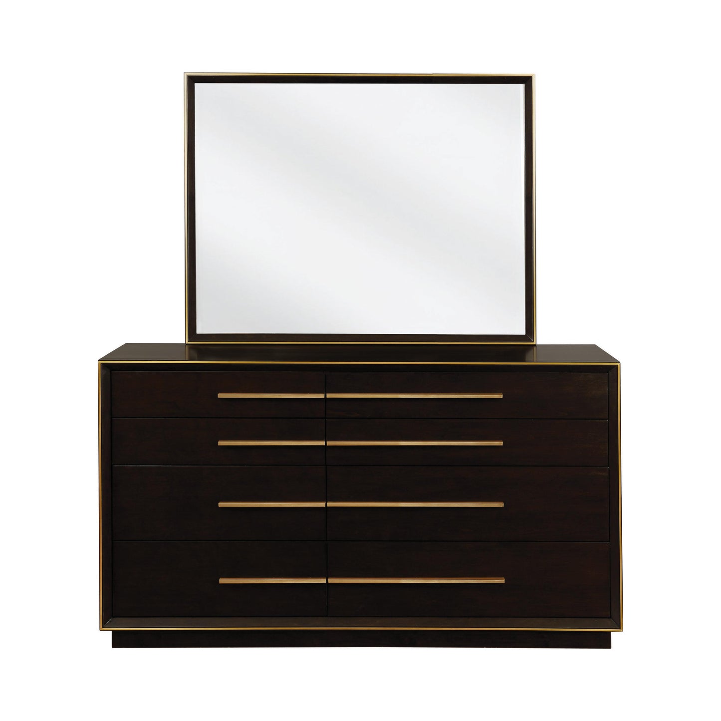 Coaster Furniture Durango 223264 Dresser Mirror - Smoked Peppercorn IMAGE 2